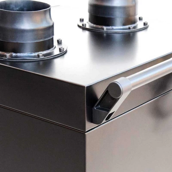 Mobilā dūmu nosūces iekārta ar tīrāmu kārtridža filtru un divām nosūces rokām M4/2200 FRESHWELD