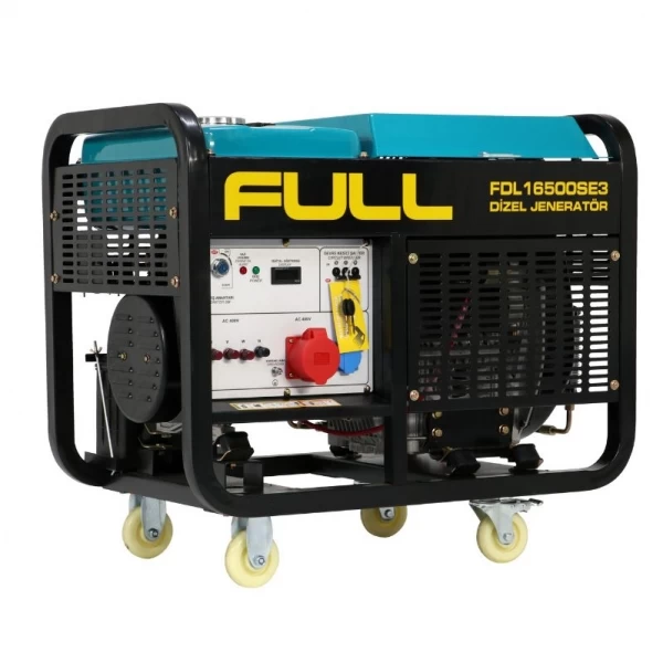 Mobilais dīzeļģenerators FULL FDL16500SE3 13 kW