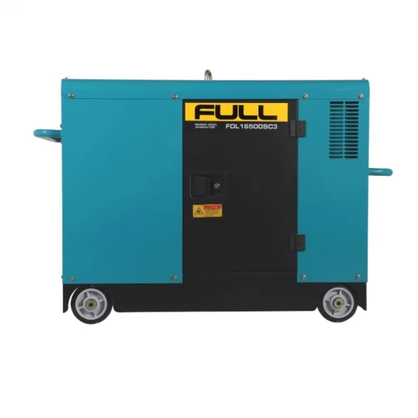 Mobilais dīzeļģenerators FULL FDL16500SC3, 13 kW