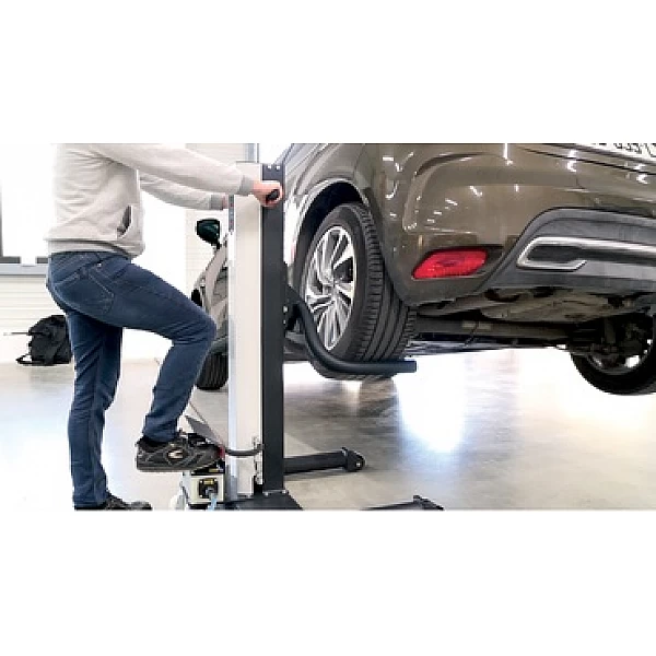 Гидропневматический одноколонный подъемник для транспортных средств Spot Lift Easy