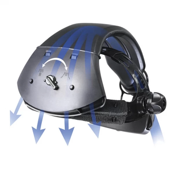Сварочная маска с системой защиты дыхательных путей GYSMATIC 3/9-13G AIR XL
