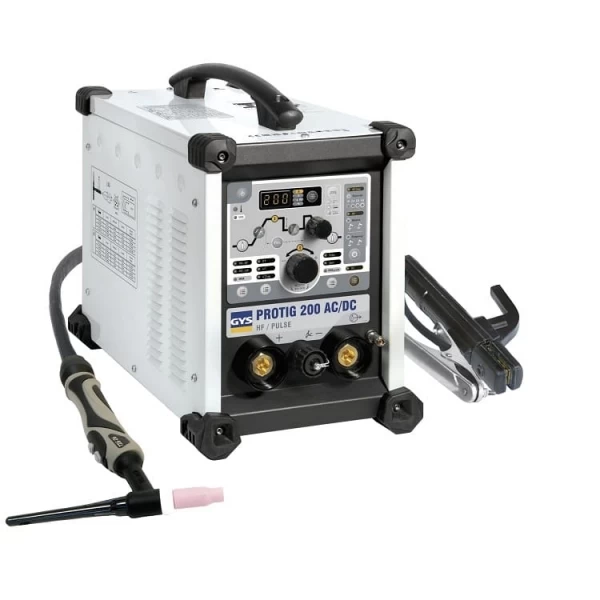 GYS PROTIG 200 AC/DC welding machine with accessories