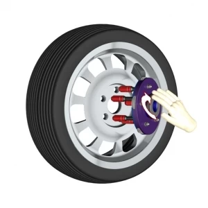 Регулируемая прижимная пластина для центрирования колёс QuickPlate V (4-штифтовая) Haweka