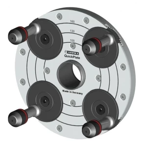 Регулируемая прижимная пластина для центрирования колёс QuickPlate V (4-штифтовая) Haweka