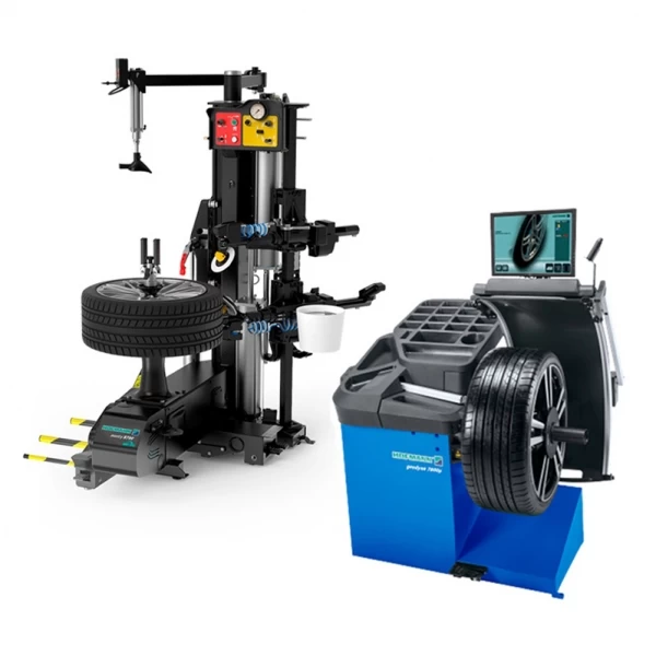 Комплект балансировочного станка Geodyna® 7800-2P и шиномонтажного станка Monty® 8700g smartSpeed™ Hofmann