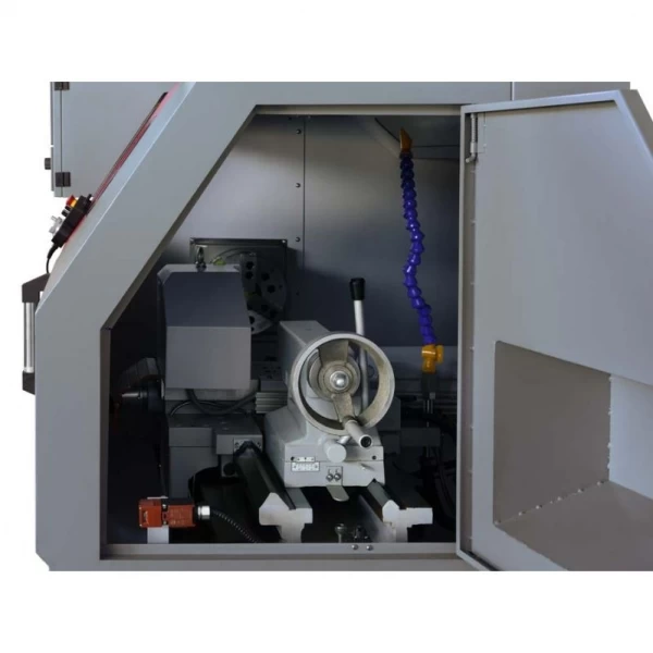 Токарный станок с ЧПУ, системой Siemens 808D и гидравлическим зажимом, Holzmann