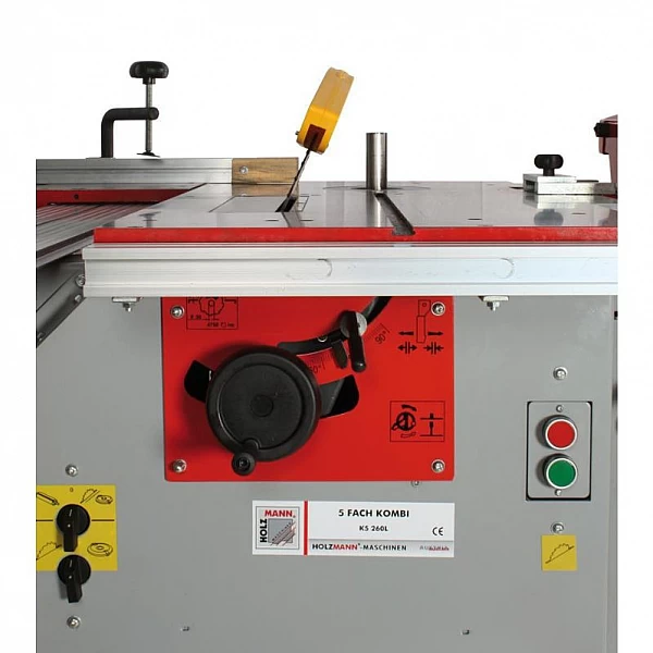 5-in-1 combination woodworking machine Holzmann K5260L
