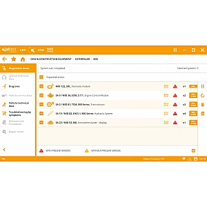 Универсальное диагностическое оборудование для строительной техники Jaltest OHW Kit