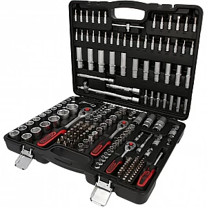 Instrumentu komplekts KS Tools , 179 gab. 1/4; 3/8; 1/2