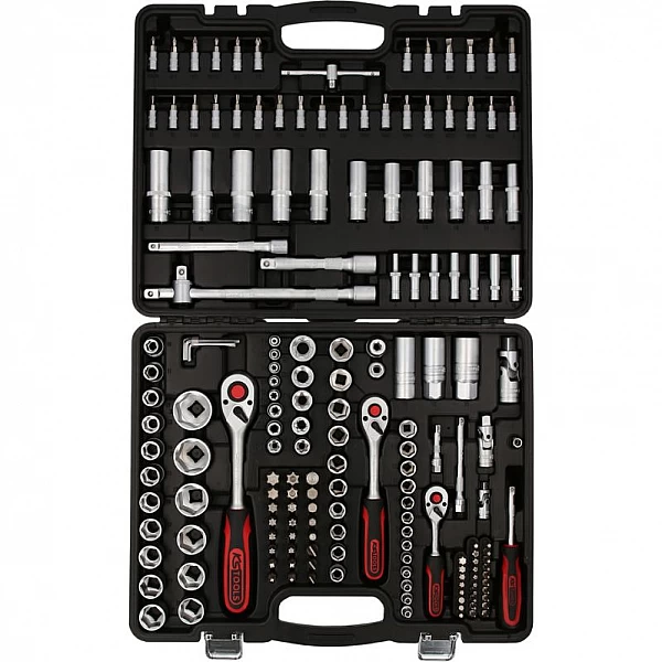 Instrumentu komplekts KS Tools , 179 gab. 1/4; 3/8; 1/2
