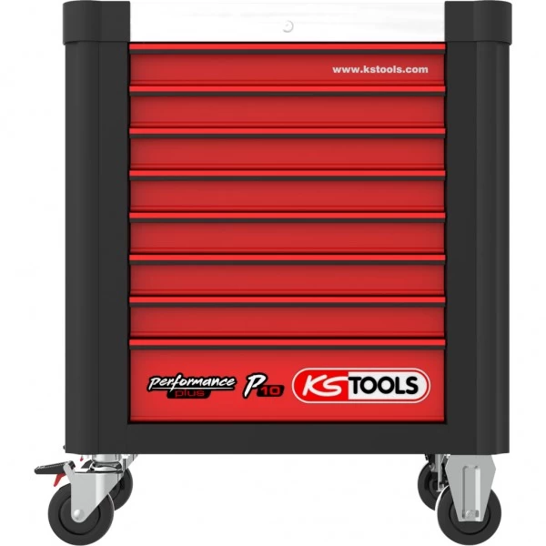 Performanceplus P10 tool trolley set with 299 Tools, 5 drawers KS Tools