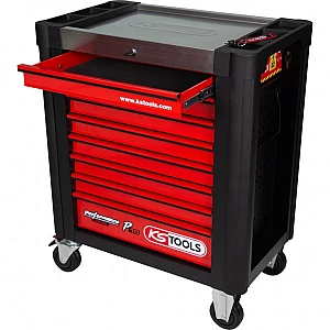 Performanceplus P10 tool trolley set with 366 tools, 6 drawers KS Tools
