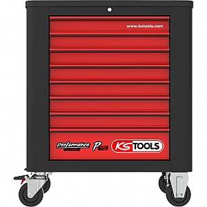 Performanceplus P15 tool trolley set with 423 tools, 6 drawers KS Tools