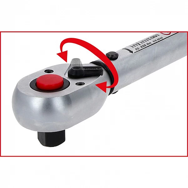 1/2 Динамометрический ключ с трещоткой 20–200 Нм INFINITOOL KS Tools