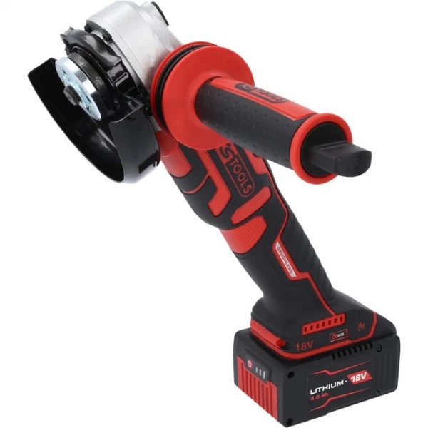 Akumulatora leņķa slīpmašīnas komplekts, 4 daļas eMONSTER KS Tools