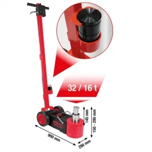 Pneimohidrauliskais domkrats 32/16 t Performance KS Tools