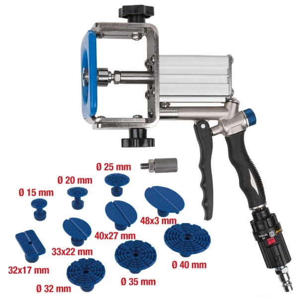 Pneimatiskais iespiedumu izvilkšanas komplekts KS Tools Smart Repair, 12 gab.
