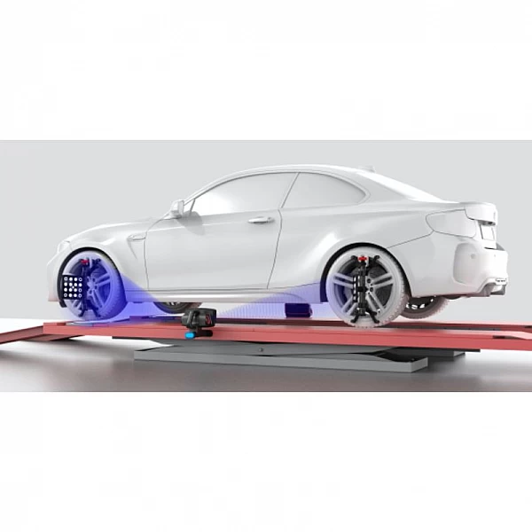 Bezvadu 3D riteņu regulēšanas stends Launch X-631 3D Full ar diagnostikas aprīkojumu