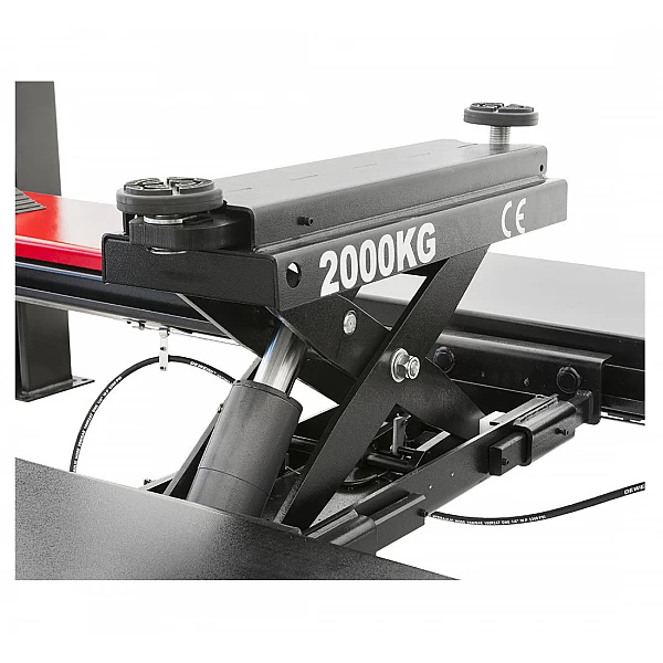 Four-post lift for wheel alignment, 4000 kg