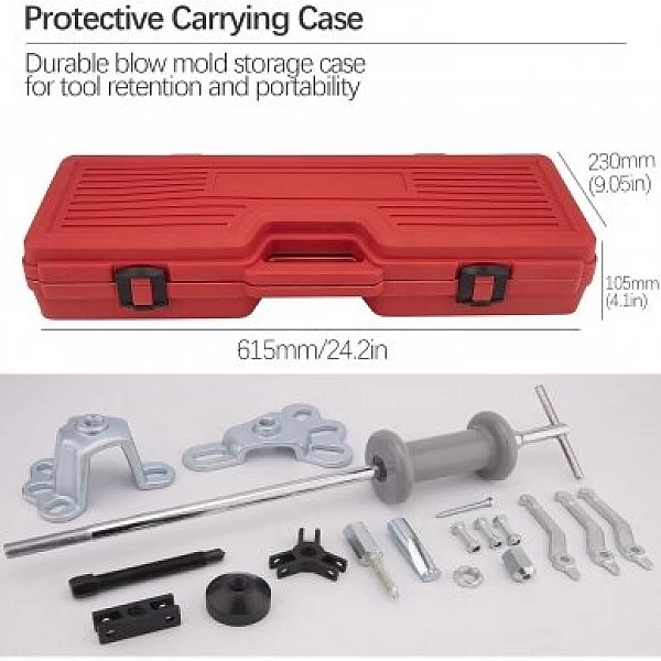 Slide Hammer with Accessories, 9 pcs.