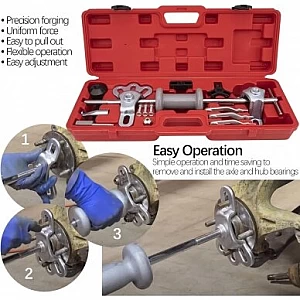 Slide Hammer with Accessories, 9 pcs.