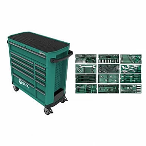 Tool cabinet with tools PRO 11 drawers, 246 pcs.