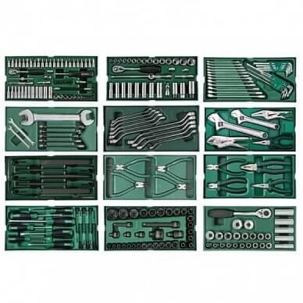 Tool cabinet with tools PRO 11 drawers, 246 pcs.