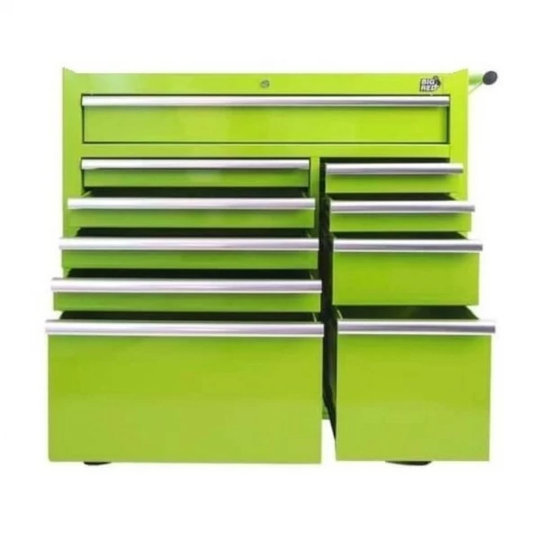 Tool trolley with 10 drawers