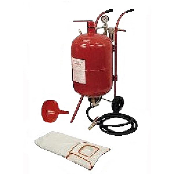 Spiediena smilšu strūklas iekārta, 76 l (20 gal.), LD