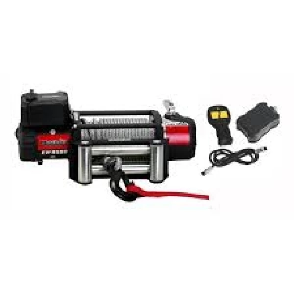 Электрическая тяговая лебедка EW9500, 12В с радиоуправлением