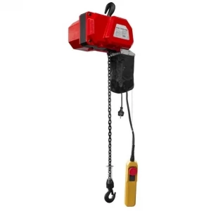 Mobilais portālceltnis, 1 t, ar 300 kg elektrisko ķēdes pacēlāju un 1 t ratiņiem, MW Tools