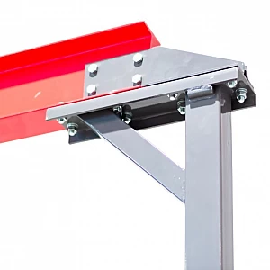 Mobilais portālceltnis, 2 t, ar 500/1000 kg elektrisko pacēlāju un ratiņiem, MW Tools