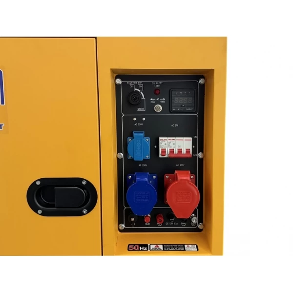 Mobilais dīzeļģenerators BD12500SE, 9,5 kW