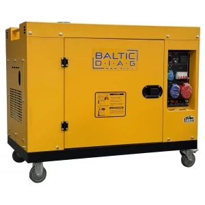 Mobilais dīzeļģenerators BD12500SE, 9,5 kW