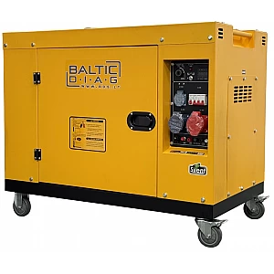 Mobilais dīzeļģenerators BD12500SE, 9,5 kW
