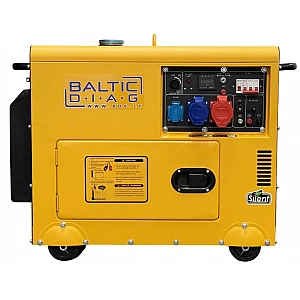 Mobilais dīzeļģenerators BD9500SE, 7 kW