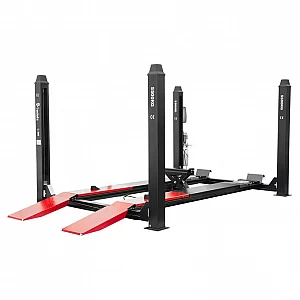 Four-post semi-automatic lift for wheel alignment Redats L-460, 5.5 t