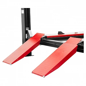 Four-post semi-automatic lift for wheel alignment Redats L-460, 5.5 t