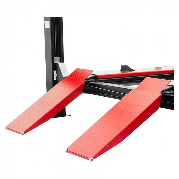 Four-post semi-automatic lift for wheel alignment Redats L-460, 5.5 t