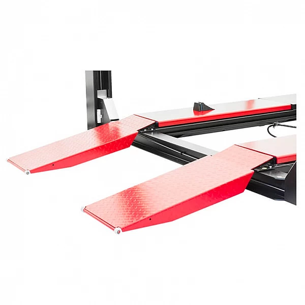 Four-post semi-automatic lift for wheel alignment Redats L-460, 5.5 t