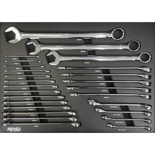 Передвижной инструментальный шкаф TOOLKIT с инструментами, 190 предметов SP Tools