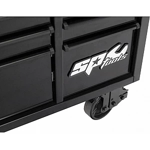 Mobile workbench with 21 drawers and steel workbench SP Tools USA Sumo series