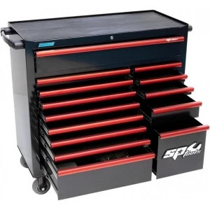 Tool trolley with 14 drawers SP Tools Custom series