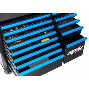 Tool trolley with 14 drawers SP Tools Custom series