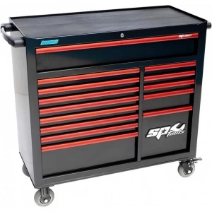 Tool trolley with 14 drawers SP Tools Custom series