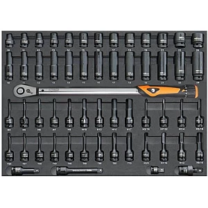 Tool trolley with 13 drawers and 470 tools SP Tools Tech Series