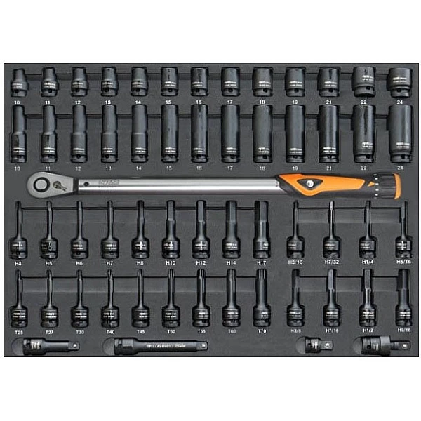 Tool trolley with 13 drawers and 470 tools SP Tools Tech Series