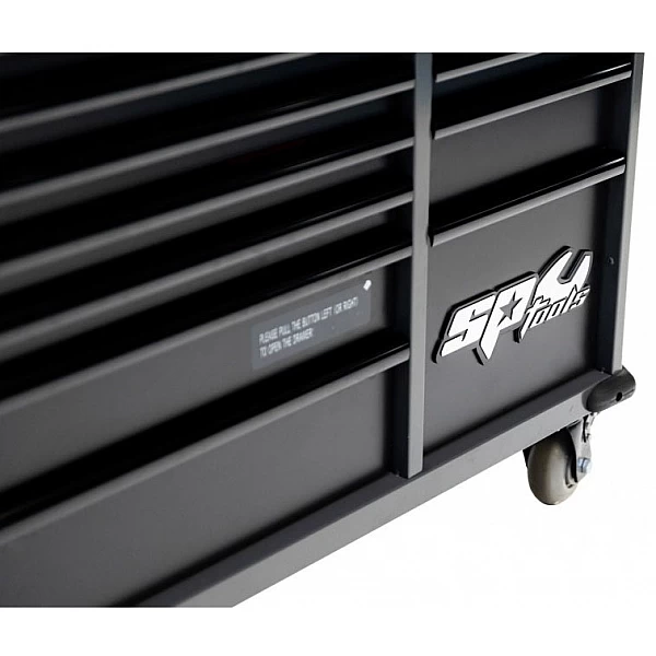Tool trolley with 13 drawers and 411 tools SP Tools Tech Series