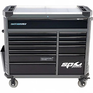 Tool trolley with 13 drawers and 411 tools SP Tools Tech Series