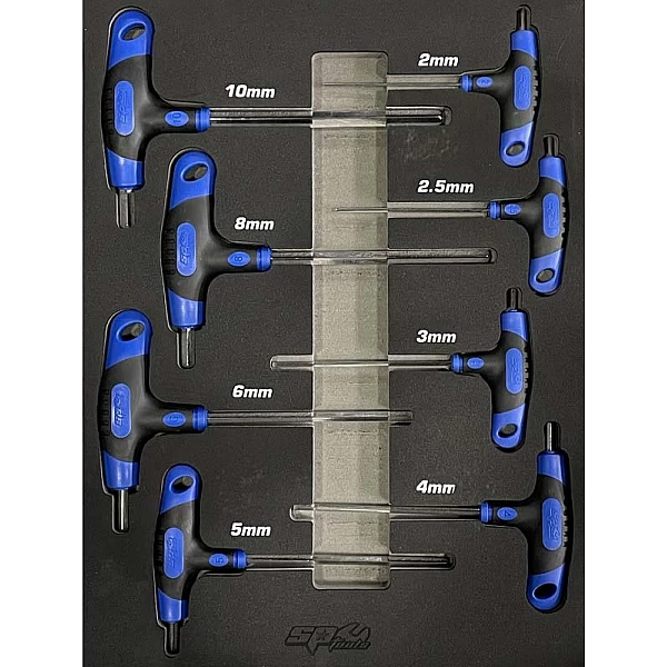 Tool trolley with 13 drawers and 411 tools SP Tools Tech Series